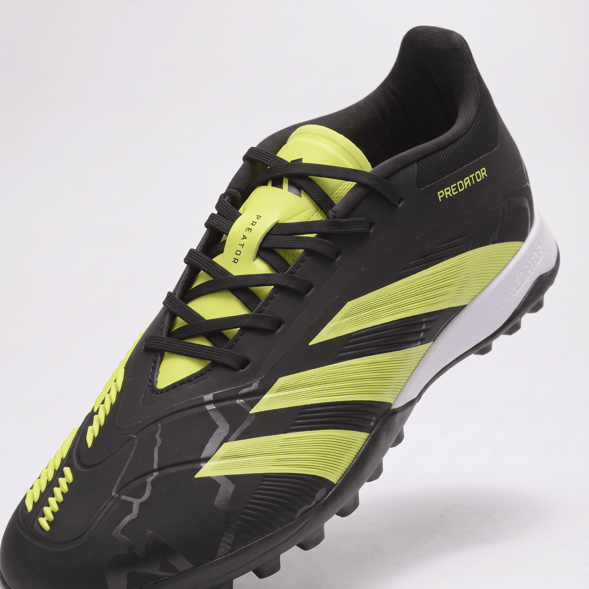 Predator TF Core Black / Carbon / Grey Six / Lucid Lemon - Elite Boots