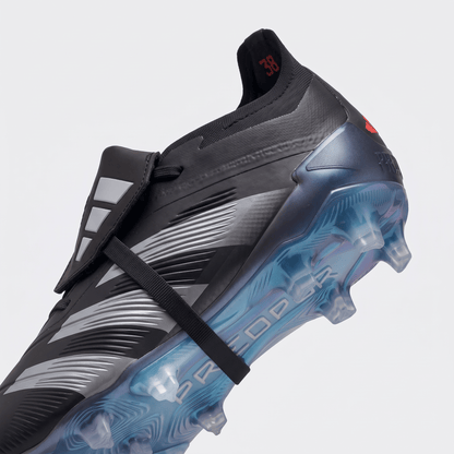 Predator Fold-Over Tongue FG Core Black / Carbon / Grey Six - Elite Boots