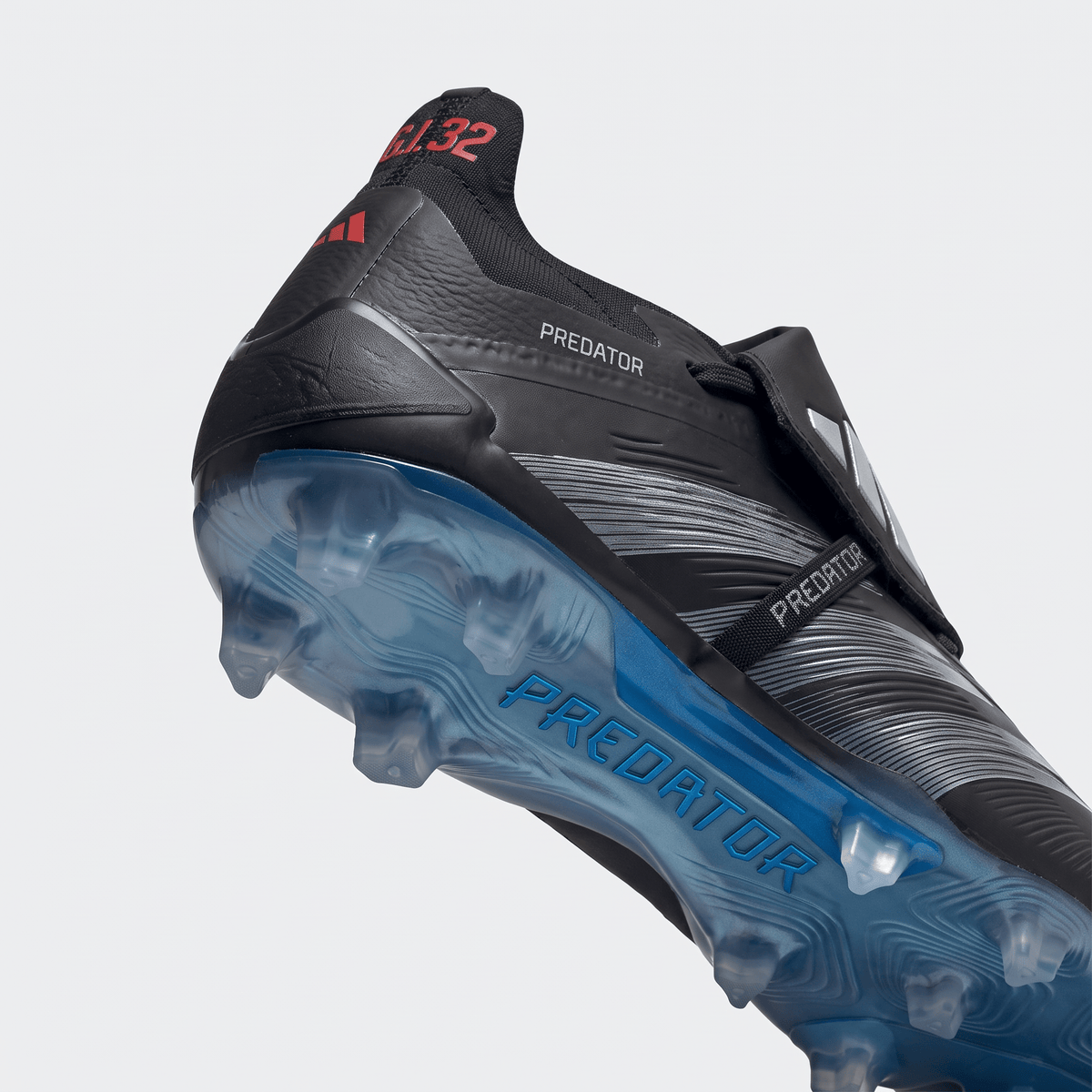 Predator Fold-Over Tongue FG Core Black / Carbon / Grey Six - Elite Boots