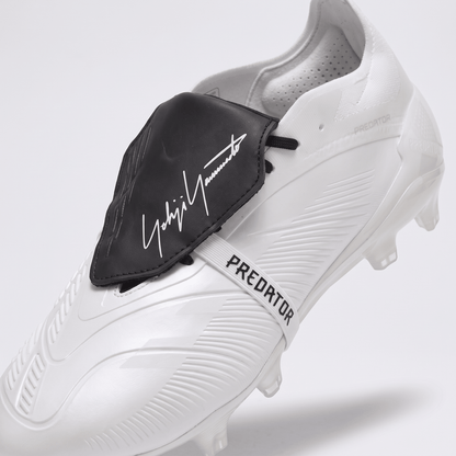 Predator Fold-Over Tongue FG Cloud White / Core Black / Off White - Elite Boots