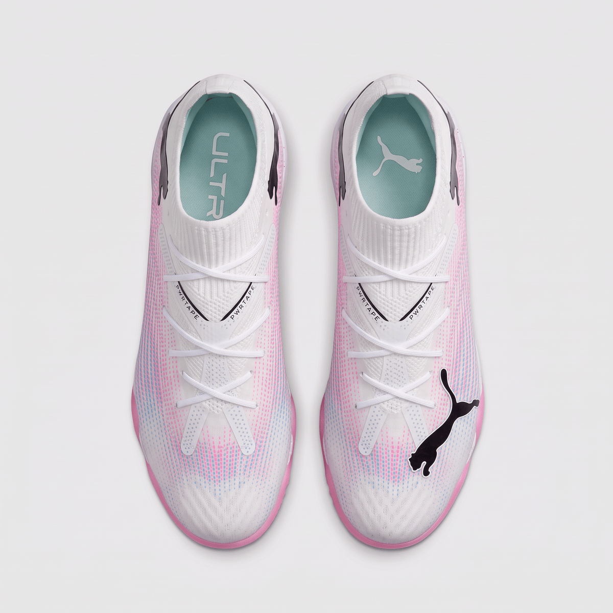 Future 7 Ultimate Cage TF White / Black / Poison Pink - Elite Boots
