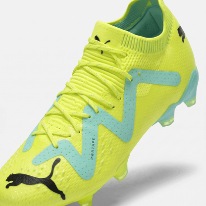 Future Ultimate FG/AG Fast Yellow / Black / Electric Peppermint - Elite Boots
