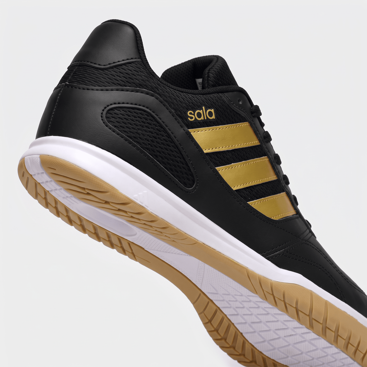 Super Sala 3 Core Black / Gold Metallic / Gum - Elite Boots