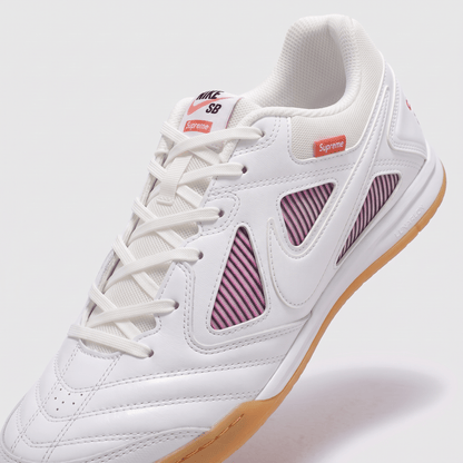 Supreme x Gato SB White / Gym Red / Gum Light Brown - Elite Boots