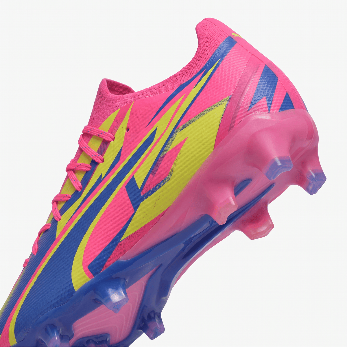 Future Ultimate FG/AG Luminous Pink / Ultra Blue / Yellow Alert - Elite Boots