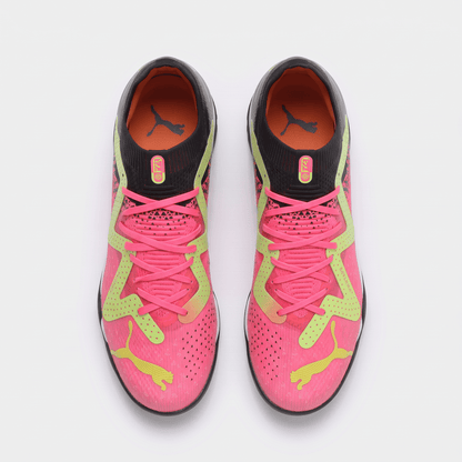 Future Ultimate Cage Turf White / Black / Fire Orchid - Elite Boots