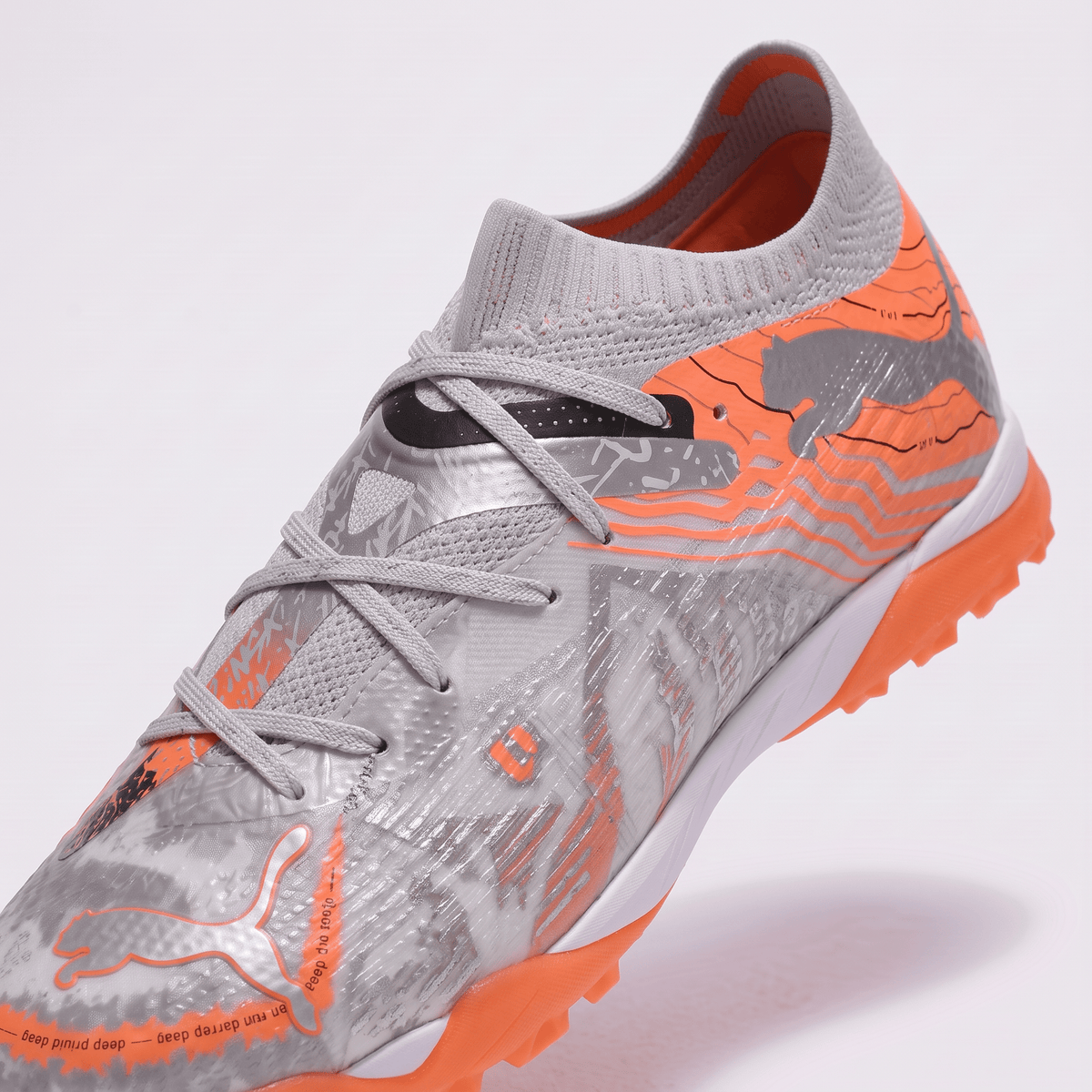 Future 7 Match TT White / Ultra Orange / Silver - Elite Boots