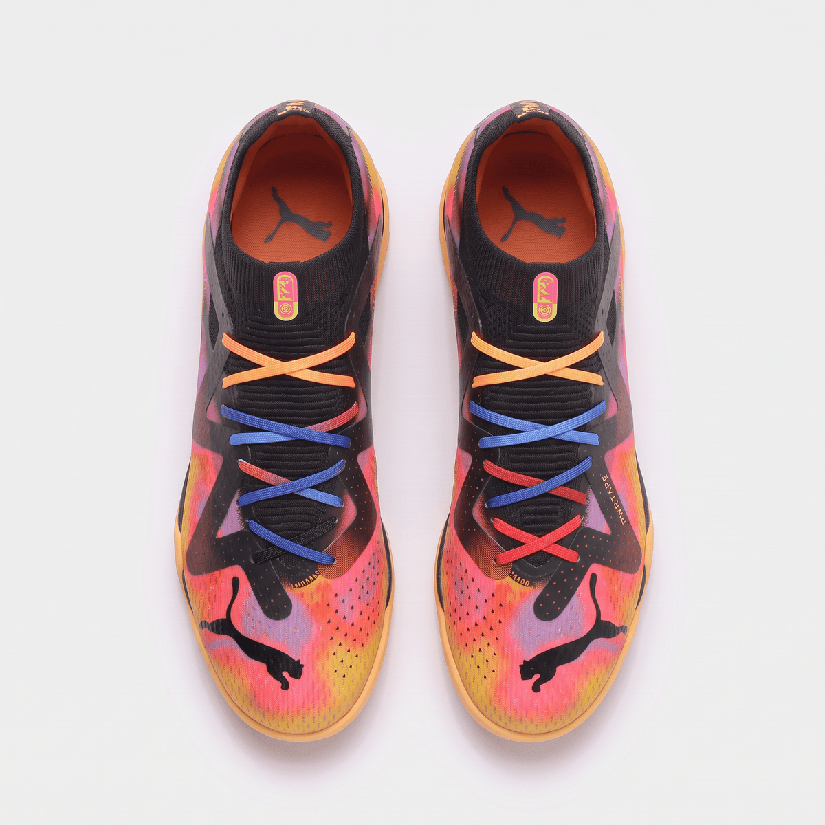 Future Ultimate Match TT Black / Pink / Safety Yellow / White / Sunset Glow - Elite Boots