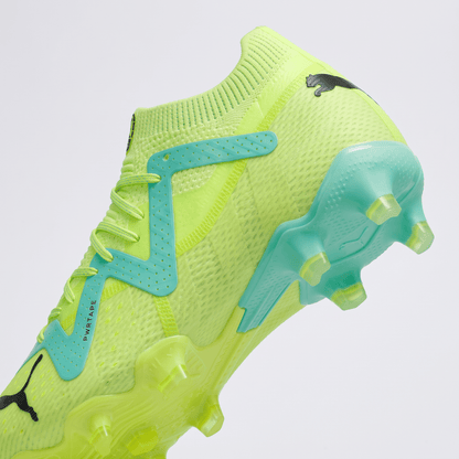 Future Ultimate FG/AG Fast Yellow / Black / Electric Peppermint - Elite Boots