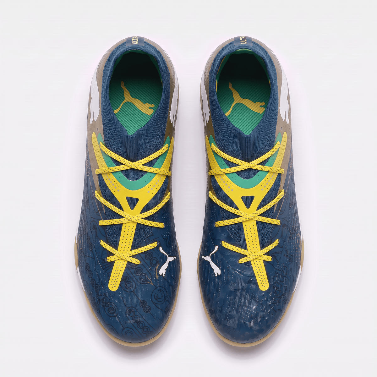Future 7 Match TT Bluemazing / White / Gold / Green Glare - Elite Boots