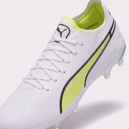Ultimate FG/AG White / Black / Fast Yellow / Electric Peppermint - Elite Boots