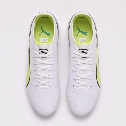 Ultimate FG/AG White / Black / Fast Yellow / Electric Peppermint - Elite Boots