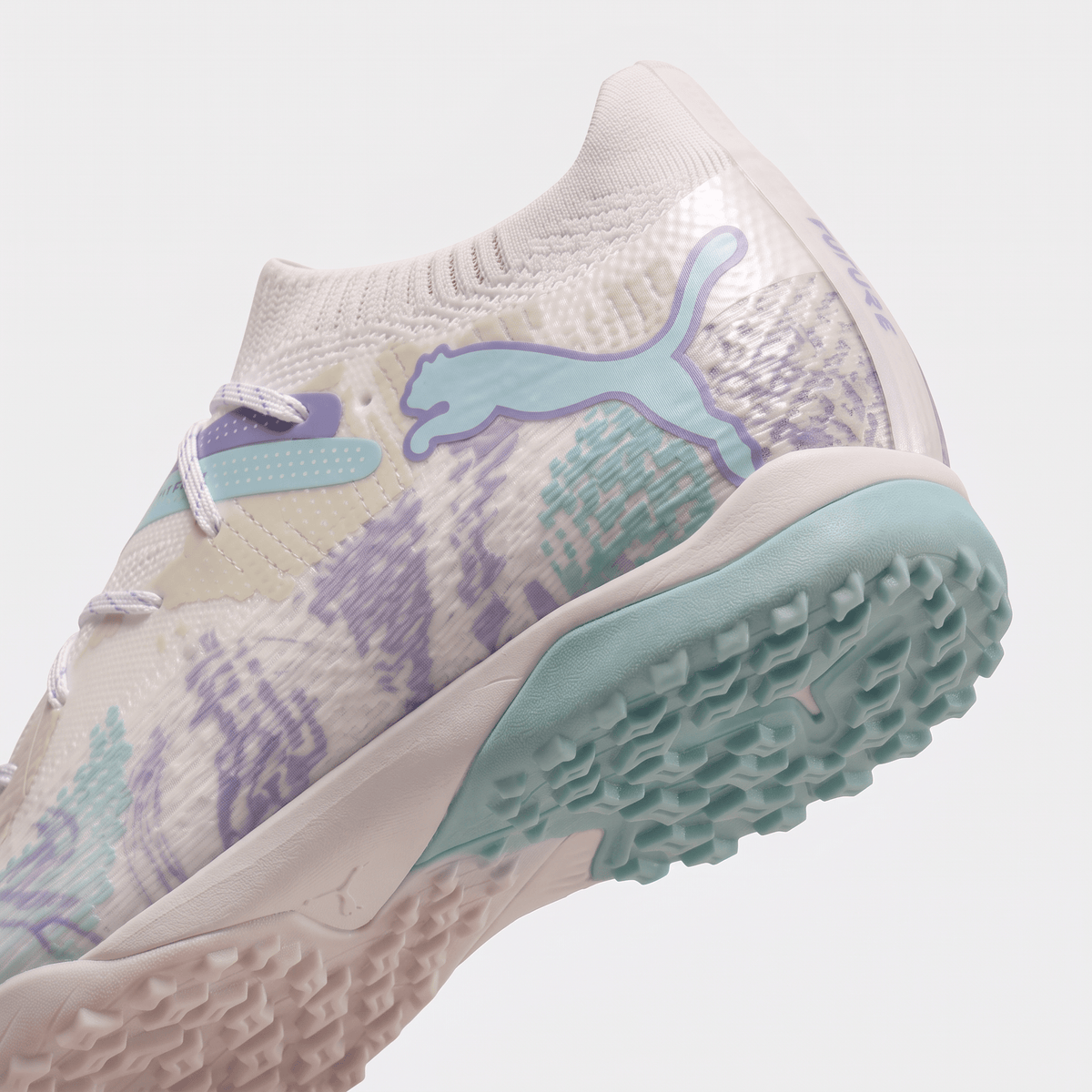 Future 7 Ultimate Cage TT White / Spring Lavender / Black / Mint - Elite Boots