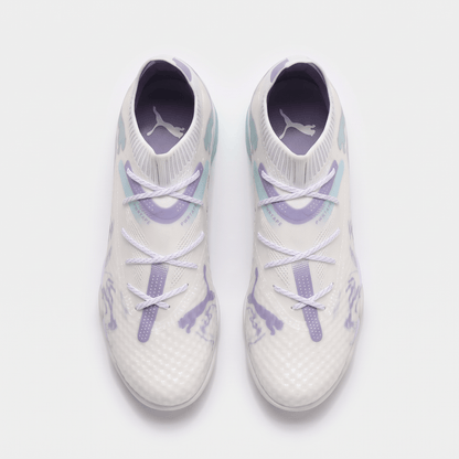Future 7 Ultimate Cage TT White / Spring Lavender / Black / Mint - Elite Boots