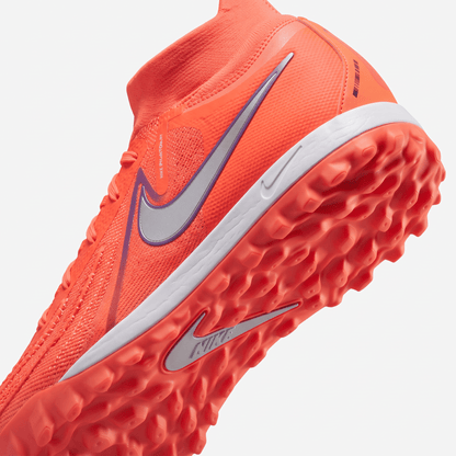 Phantom Luna 2 Academy TF Bright Crimson / Metallic Silver / Black - Elite Boots