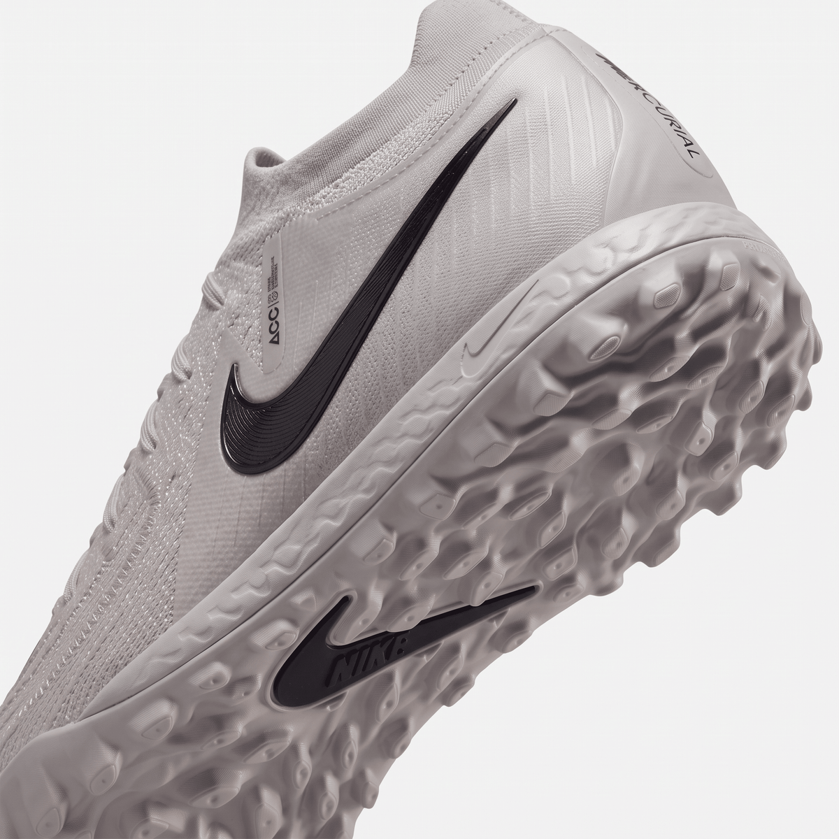 Phantom GX 2 Academy TF Metallic Silver / Black / Volt - Elite Boots