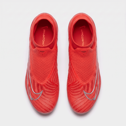 Phantom GX FG Bright Crimson / White / Silver - Elite Boots