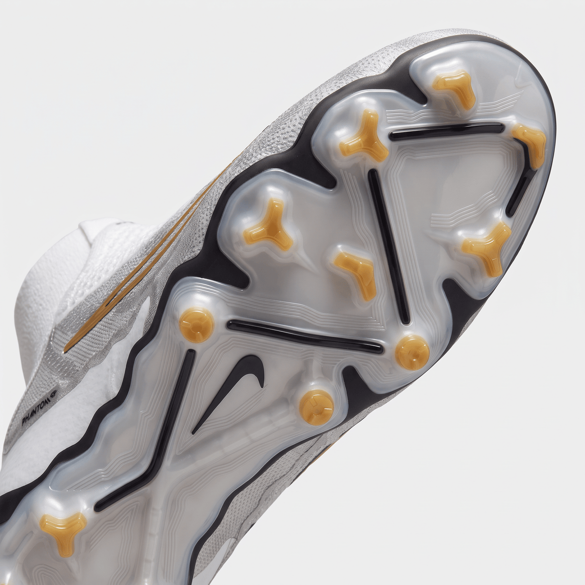 Phantom GX Pro TF White / Metallic Gold Coin / Black / Multi-Color - Elite Boots