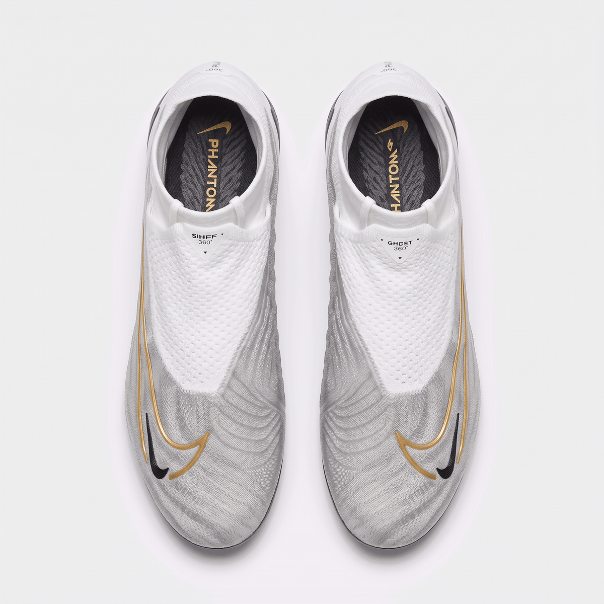 Phantom GX Pro TF White / Metallic Gold Coin / Black / Multi-Color - Elite Boots