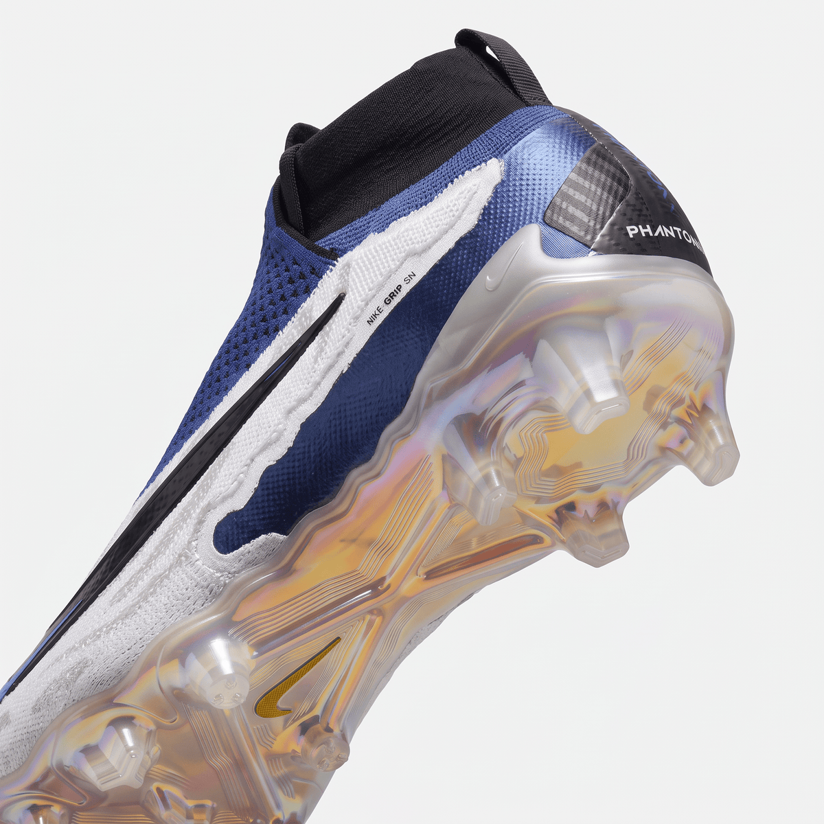 Phantom GX Pro FG White / Black / Hyper Royal / Metallic Silver - Elite Boots