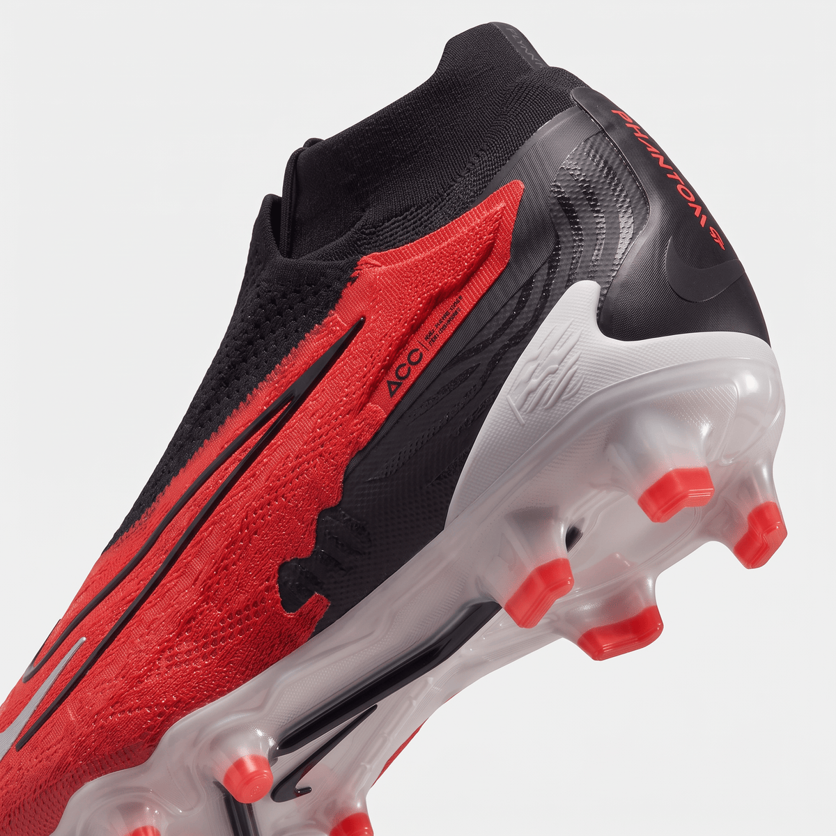 Gripknit Phantom GX FG Bright Crimson / White / Black - Elite Boots