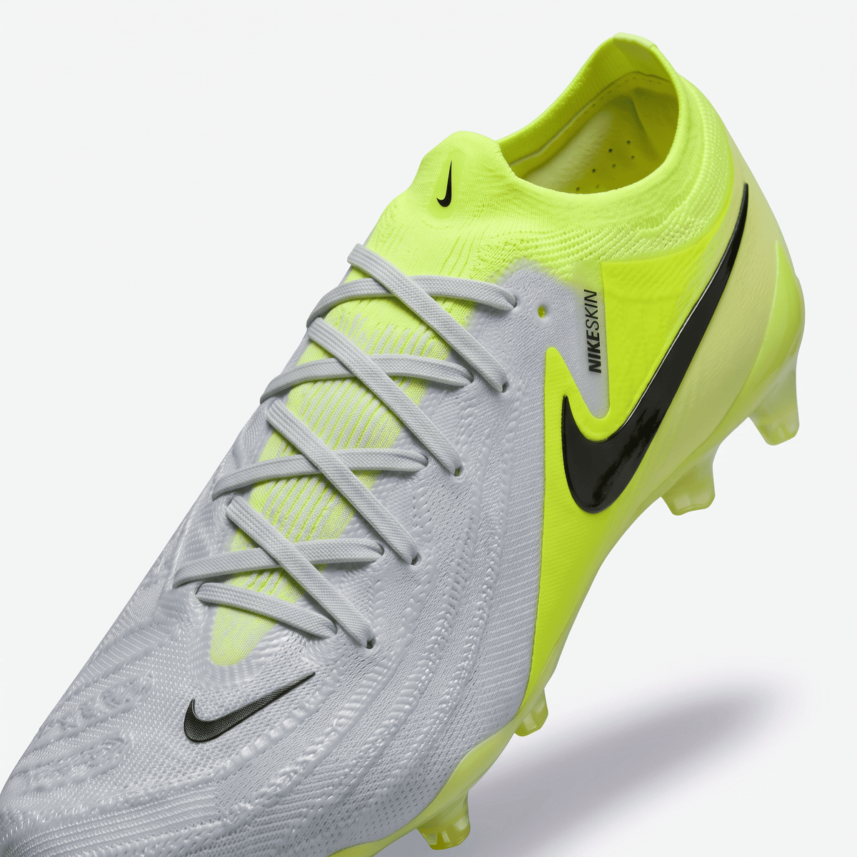 Phantom GX II AG Metallic Silver / Black / Volt - Elite Boots