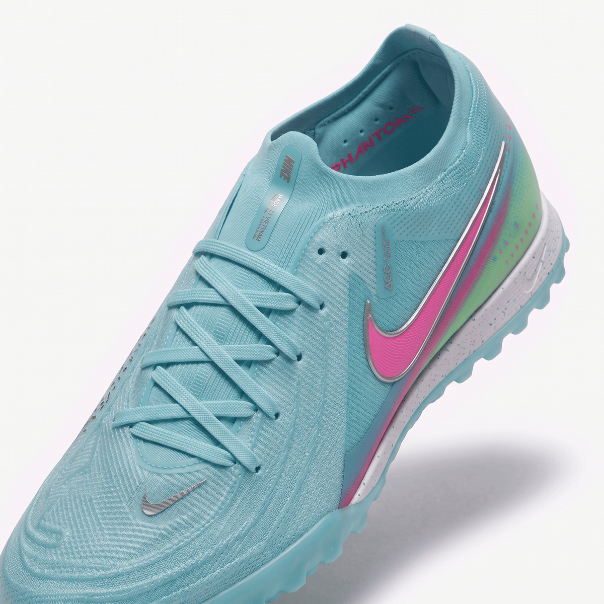 Phantom GX II Pro TF Clear Jade / White / Black / Pink Blast - Elite Boots