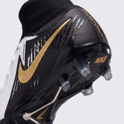 Phantom Luna II FG White / Black / Metallic Gold Coin - Elite Boots