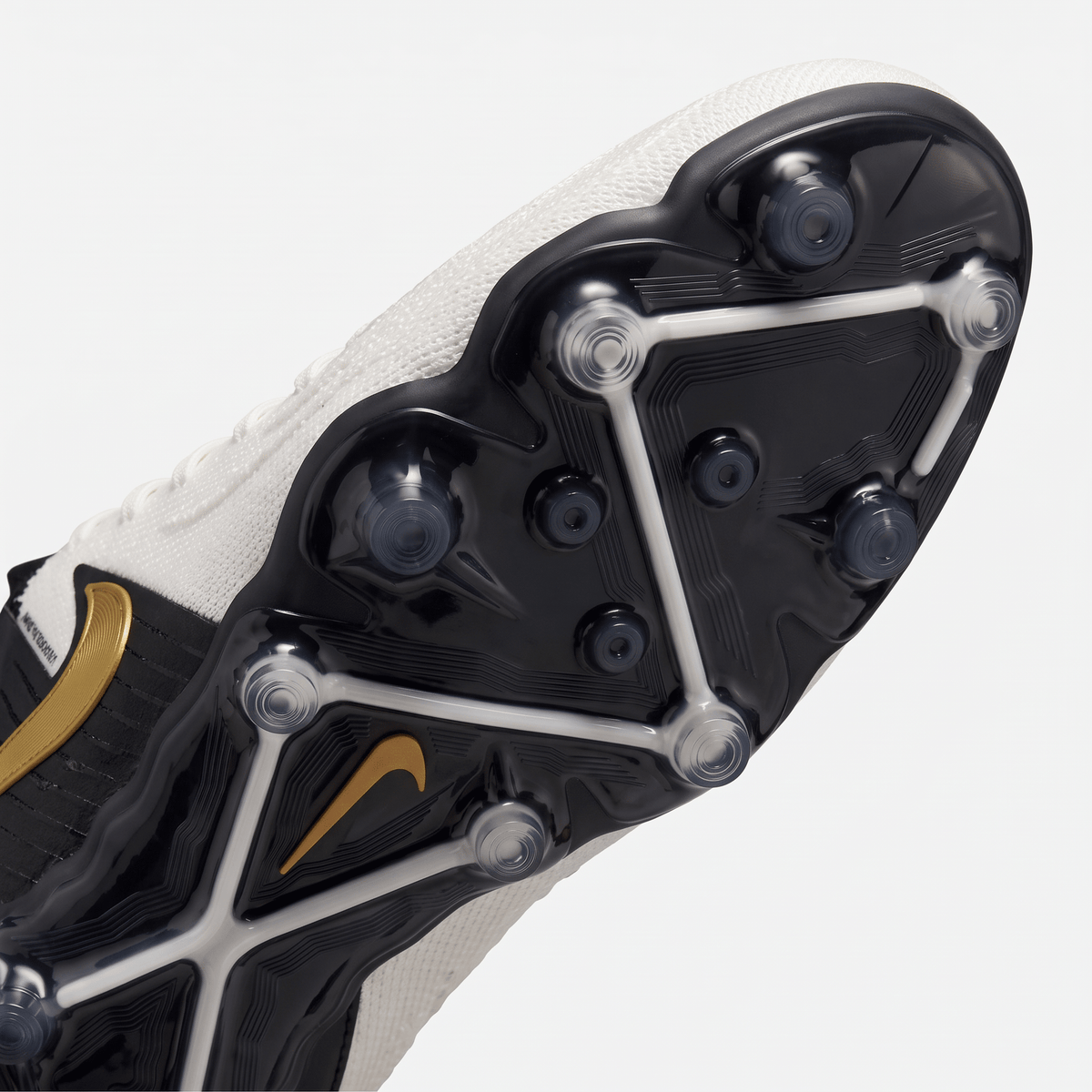 Phantom GX II AG White / Black / Metallic Gold Coin - Elite Boots
