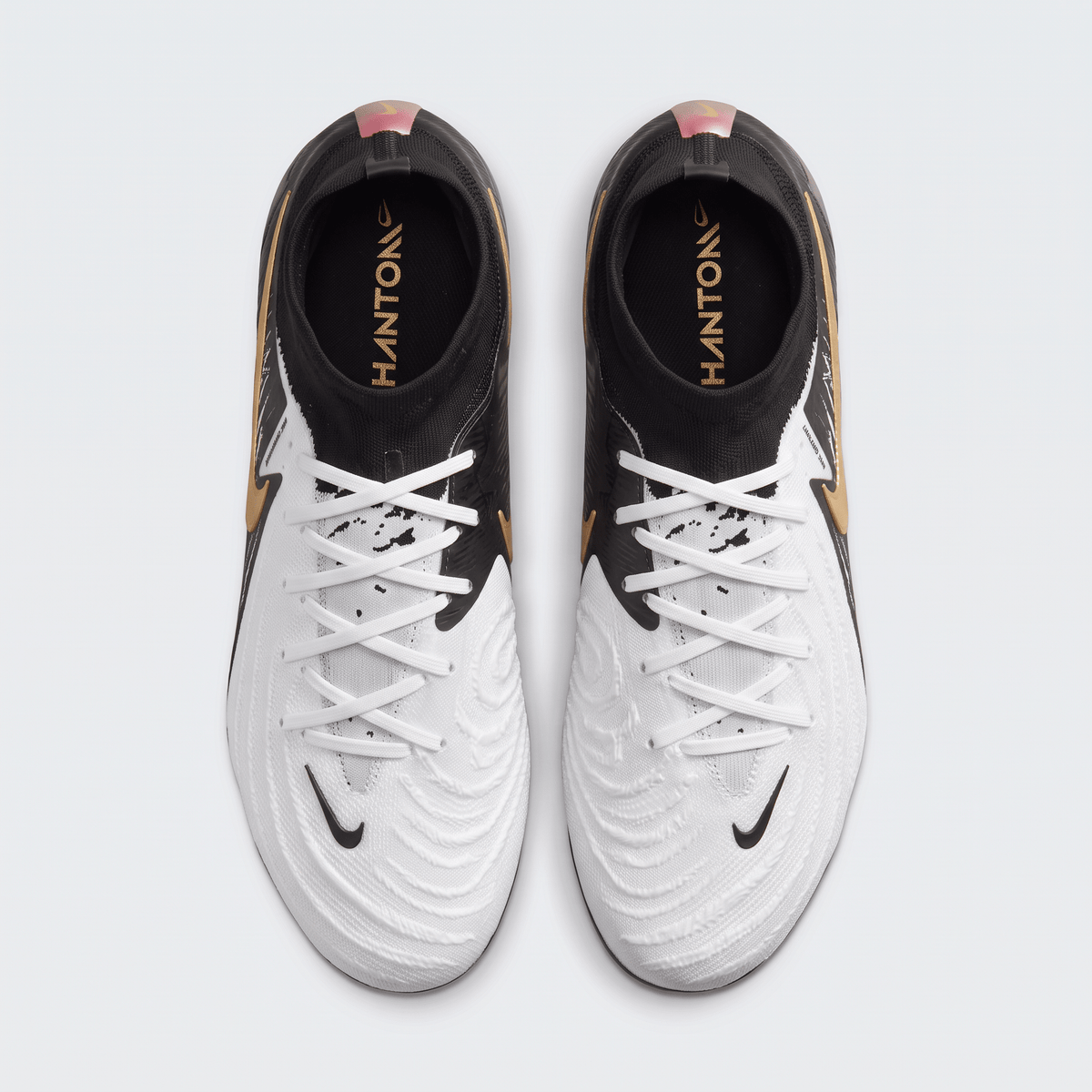 Phantom Luna II FG White / Black / Metallic Gold Coin - Elite Boots