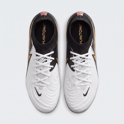 Phantom Luna II FG White / Black / Metallic Gold Coin - Elite Boots