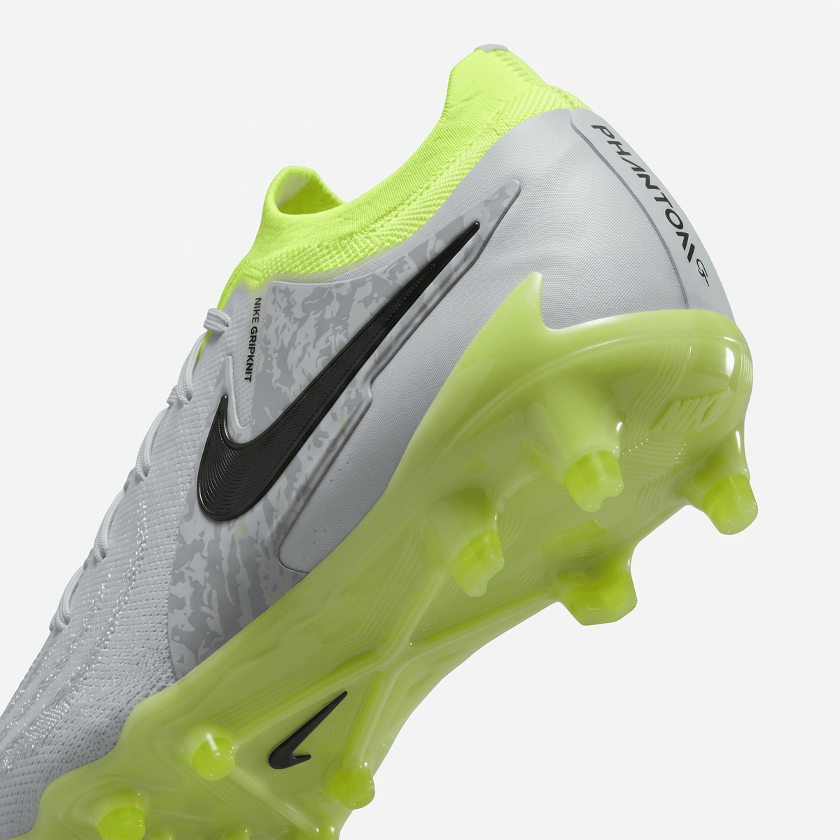 Phantom GX II AG Metallic Silver / Black / Volt - Elite Boots