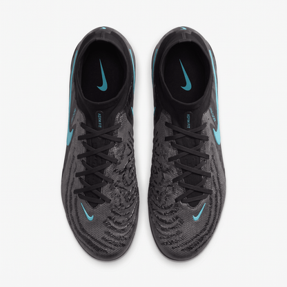 Phantom Luna II FG Black / White / Gridiron / Hyper Turquoise - Elite Boots