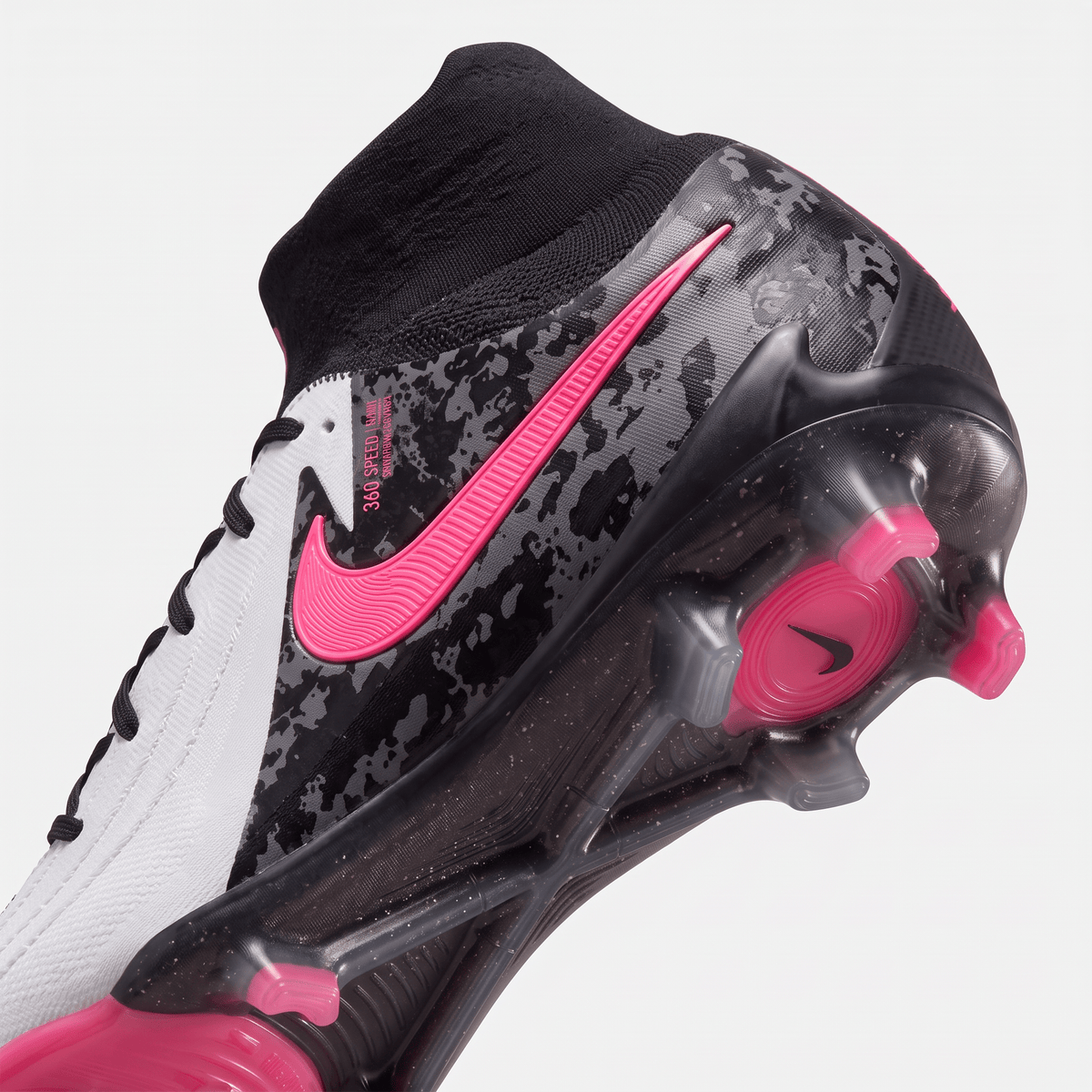 Phantom Luna II FG White / Black / Pink Blast - Elite Boots