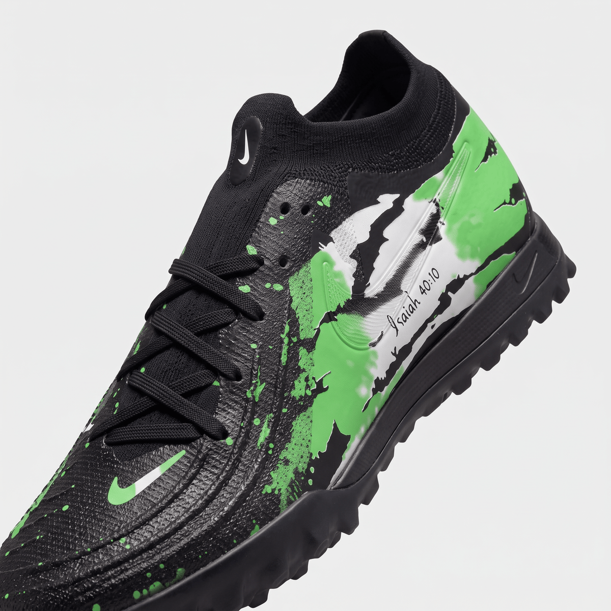 Phantom GX II Pro TF Black / Green Glow / White - Elite Boots