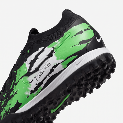 Phantom GX II Pro TF Black / Green Glow / White - Elite Boots