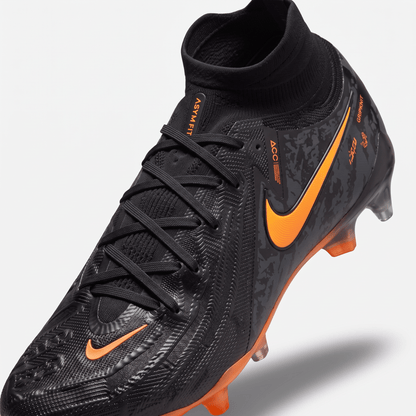 Phantom Luna II FG Black / Total Orange - Elite Boots