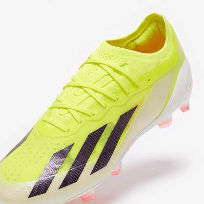 X Crazyfast FG Solar Yellow / Black / Cloud White - Elite Boots