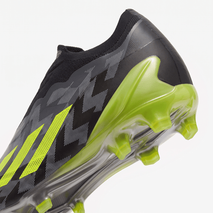 X Crazyfast LL FG Core Black / Charcoal / Team Solar Yellow - Elite Boots