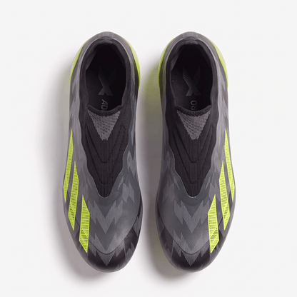 X Crazyfast LL FG Core Black / Charcoal / Team Solar Yellow - Elite Boots