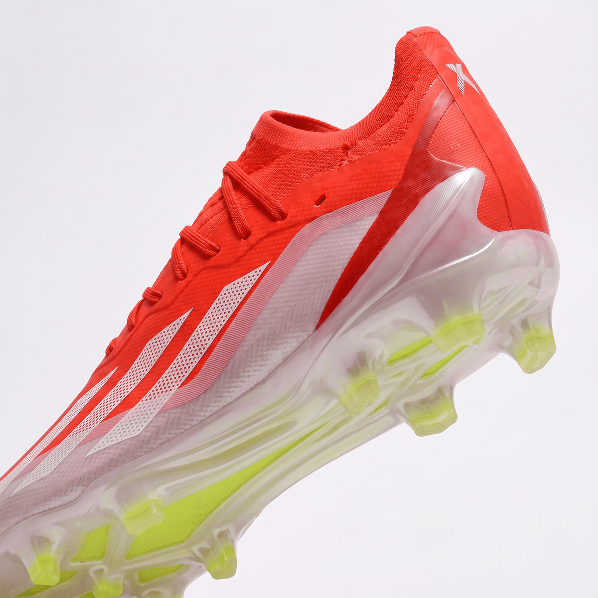 X Crazyfast FG Solar Red / Footwear White / Team Solar Yellow - Elite Boots