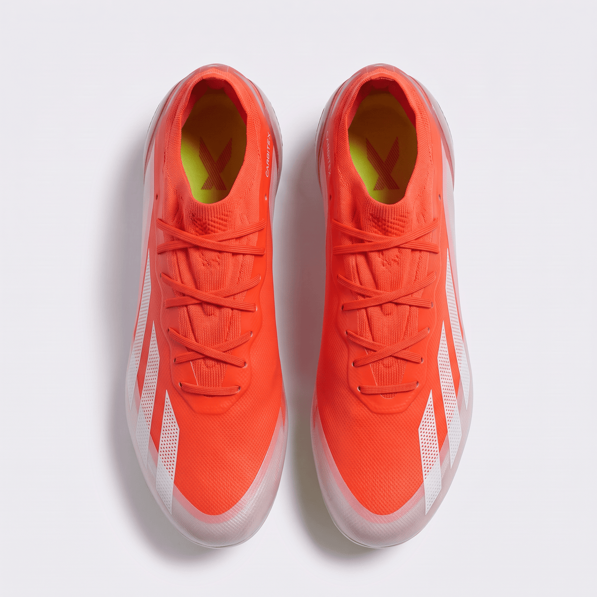 X Crazyfast FG Solar Red / Footwear White / Team Solar Yellow - Elite Boots