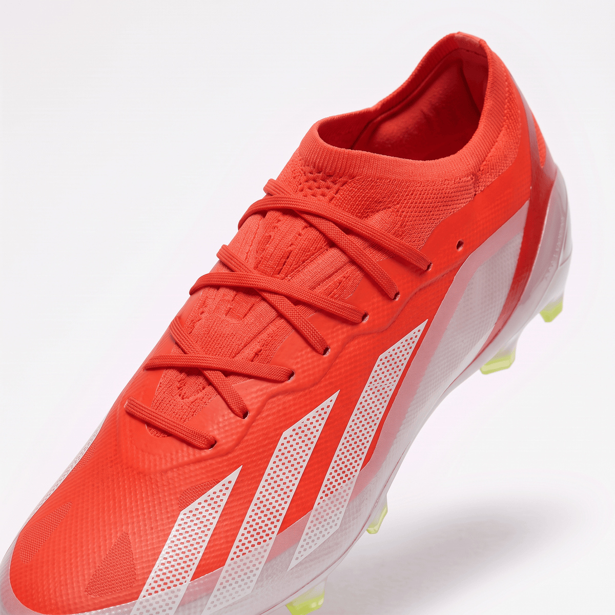 X Crazyfast FG Solar Red / Footwear White / Team Solar Yellow - Elite Boots