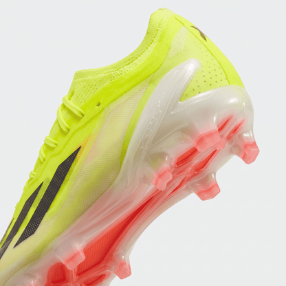 X Crazyfast+ FG Solar Yellow / Core Black / White - Elite Boots