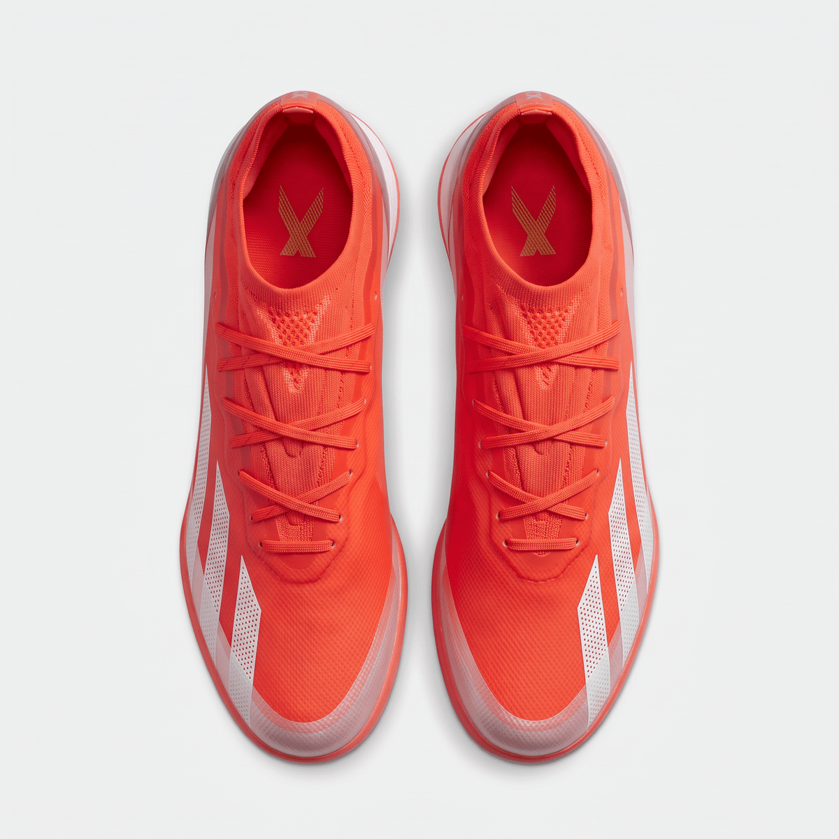 X Crazyfast 1 TF Solar Red / Footwear White / Team Solar Yellow - Elite Boots