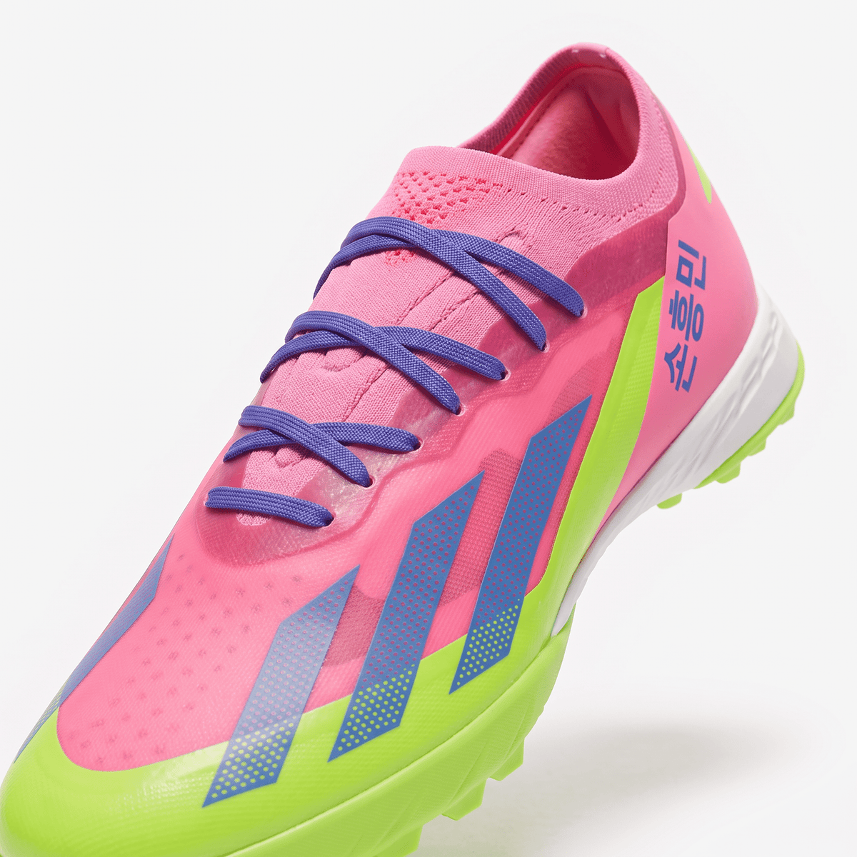 X Crazyfast TF Lucid Pink / Lucid Lemon / Bright Royal - Elite Boots