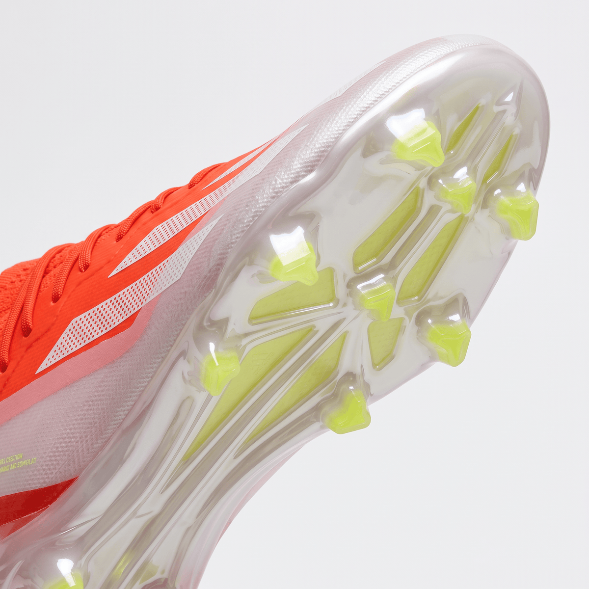 X Crazyfast FG Solar Red / Footwear White / Team Solar Yellow - Elite Boots