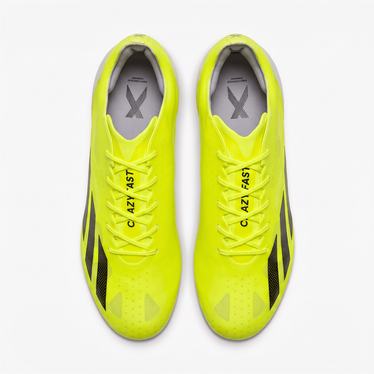 X Crazyfast LL FG Solar Yellow / Core Black / Cloud White - Elite Boots