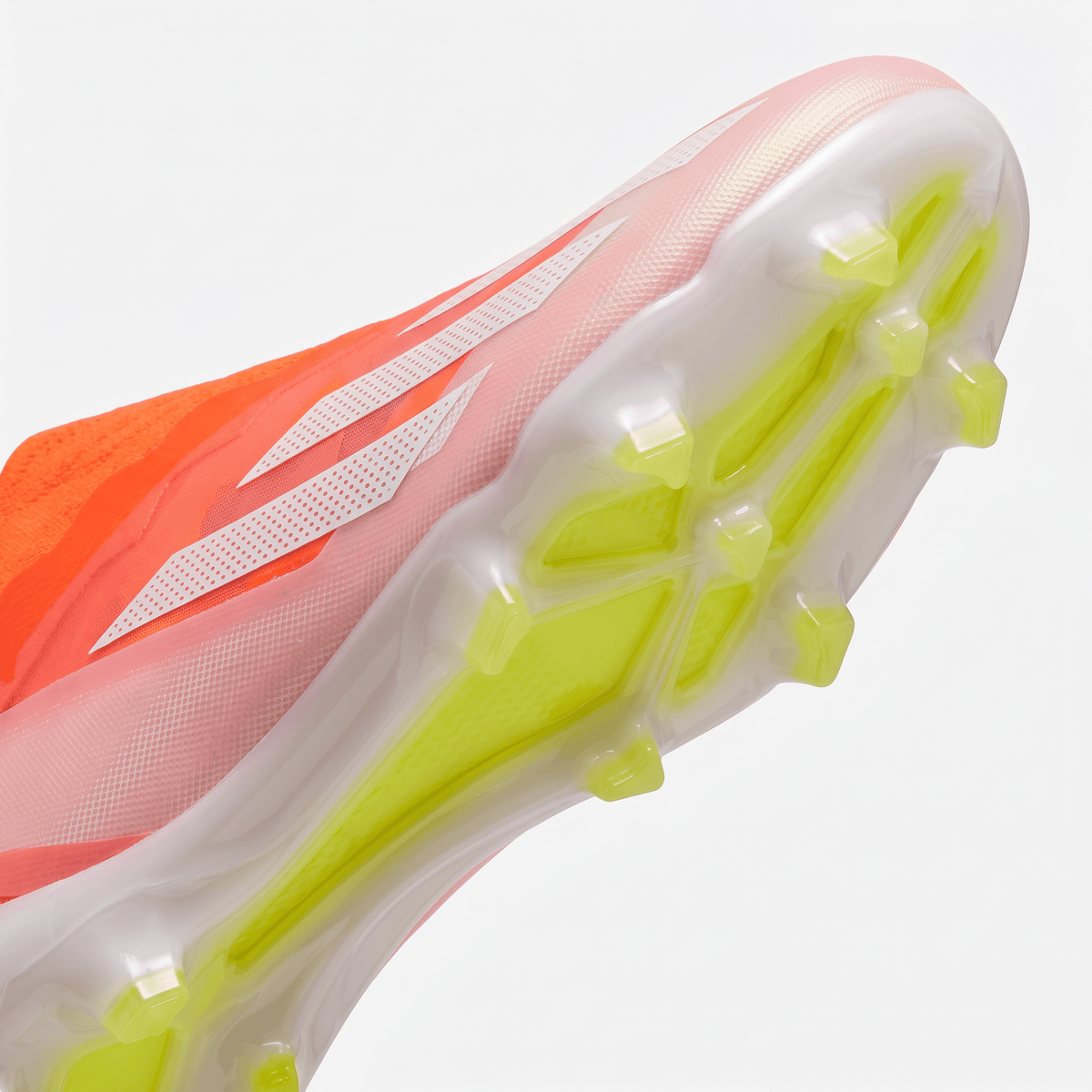 X Crazyfast FG Solar Red / Footwear White / Team Yellow - Elite Boots