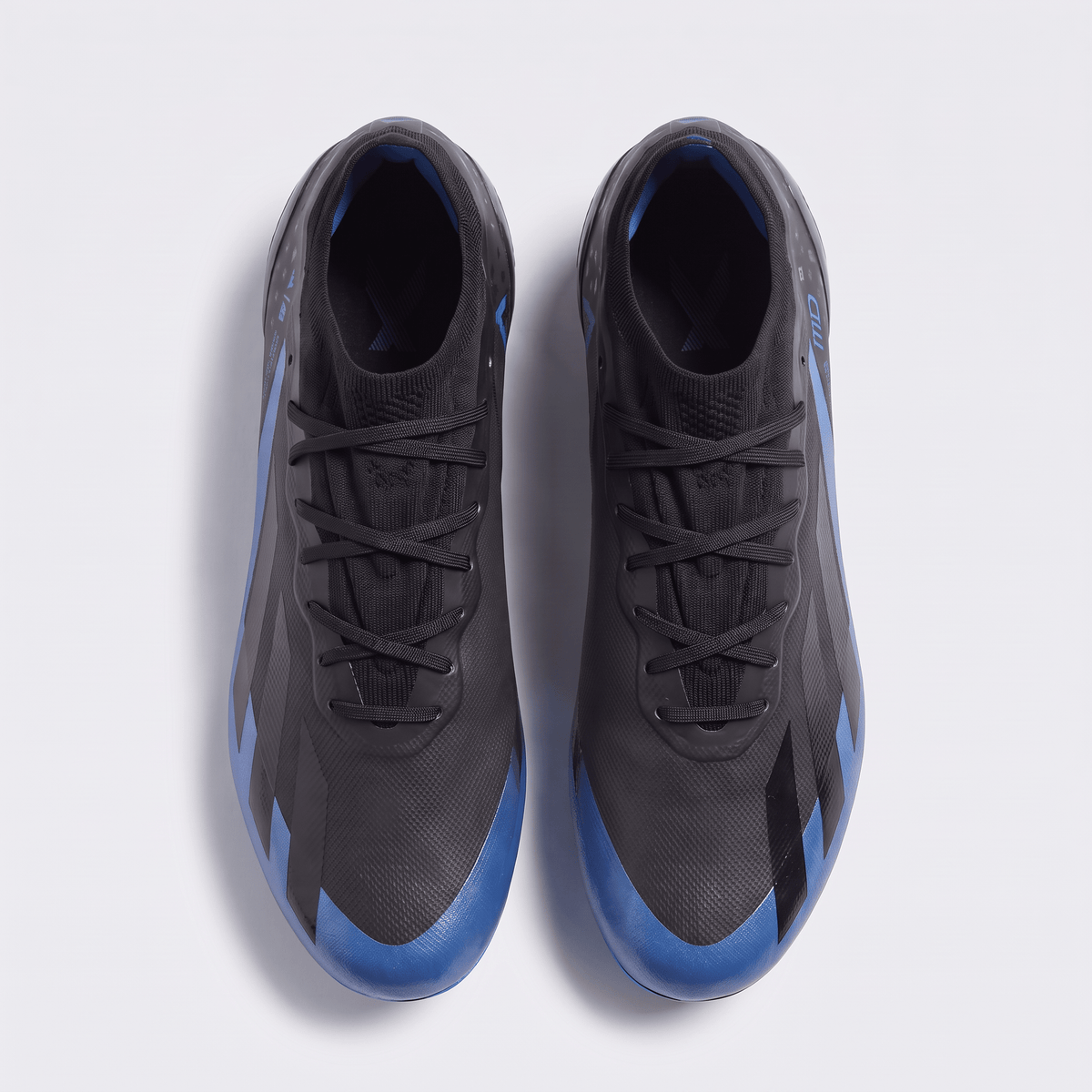 X Crazyfast FG Core Black / Blue / Silver - Elite Boots